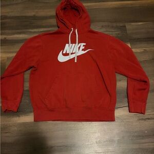Nike Men's Bold Red Hoodie